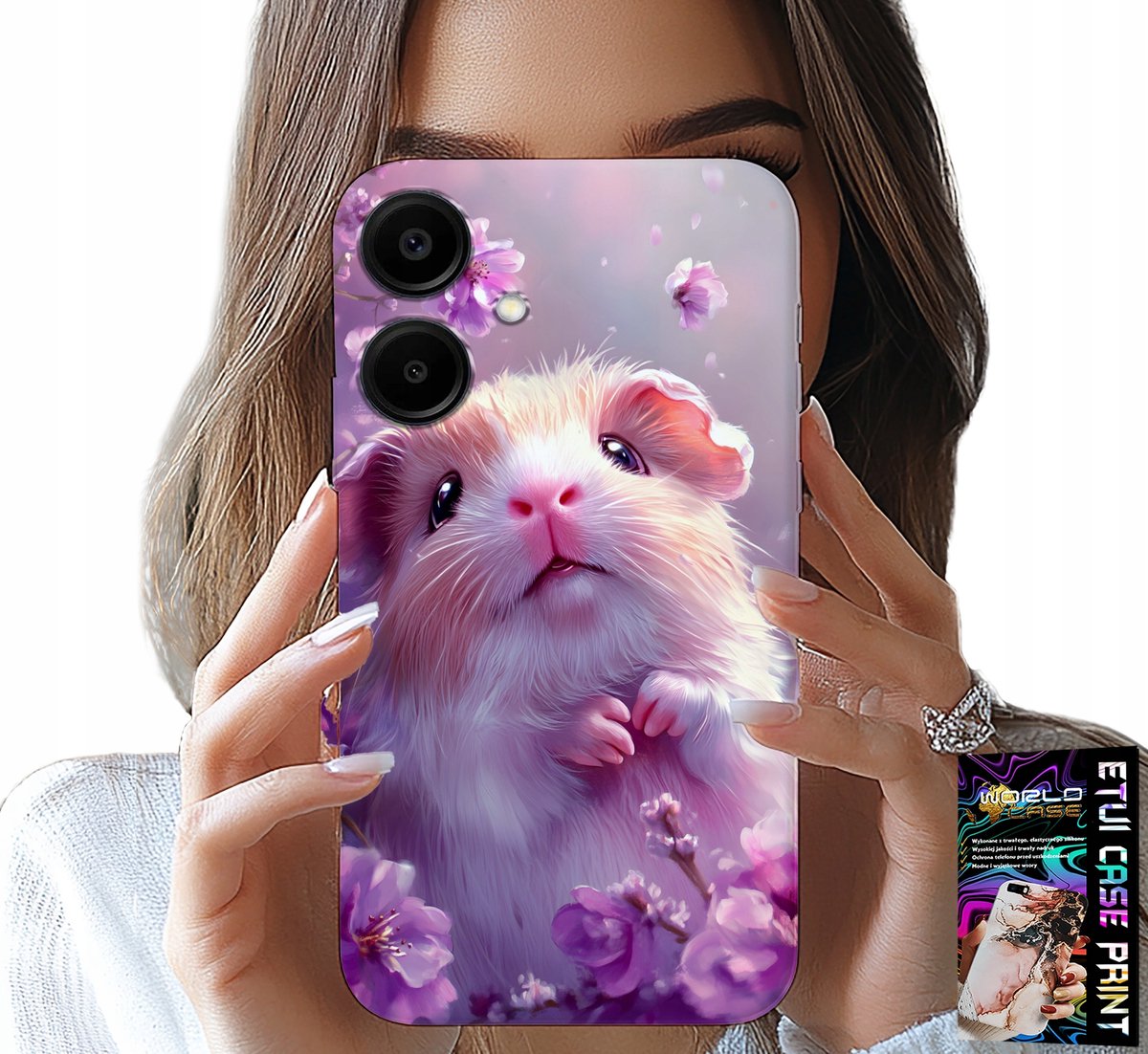 HOESJE VOOR SAMSUNG GALAXY A06 5G - LEUKE HAMSTER- EN KNAAGDIERPATRONEN VOOR KINDEREN