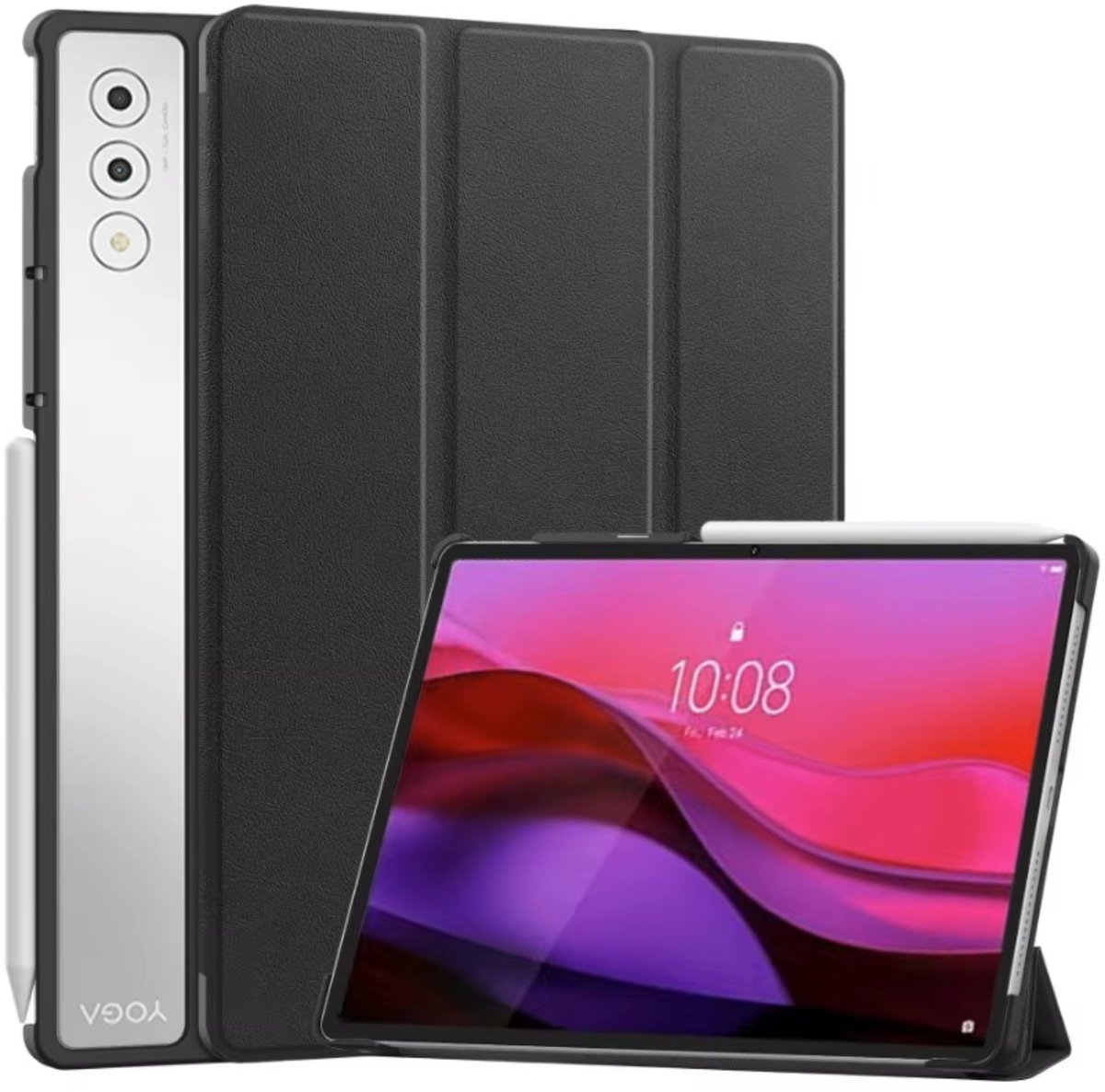 EtuiTab Yoga Tab Plus - Tablethoes - 12,7'' - Magnetische Sluiting - Standfunctie