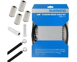 Shimano - Remkabelset - Roestvrijstaal - MTB/Race - Zwart