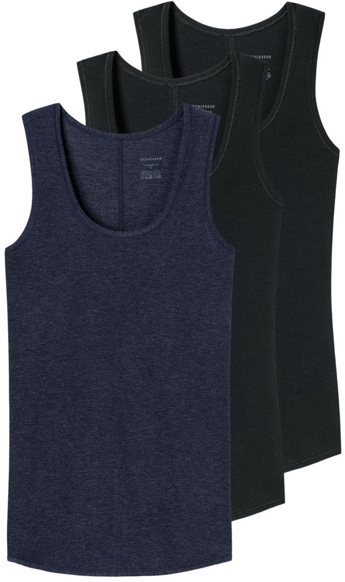 Schiesser Dames onderhemd 3 pack Personal Fit
