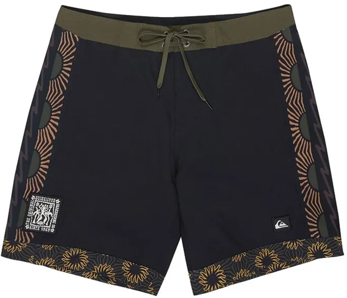 Quiksilver Surfsilk Nmd 18´´ Zwembroek 34 Man Zwart