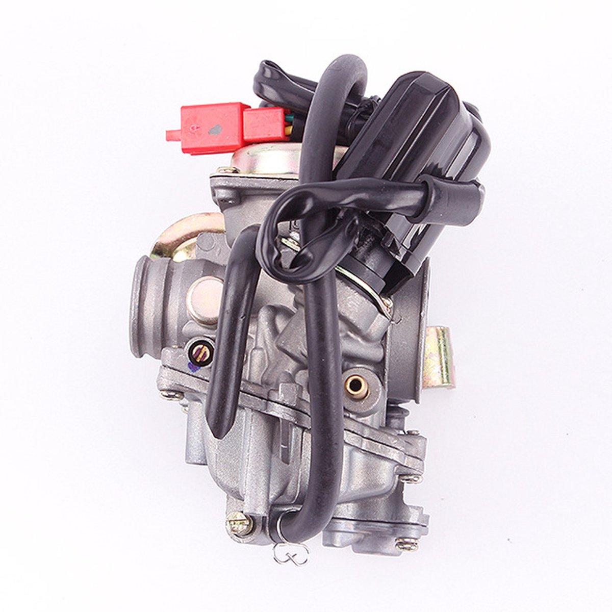 Carburateur voor 50cc 4-takt scooter - Sym - Kymco - Piaggio - Vespa - Peugeot - metalen bovencap – foto 7
