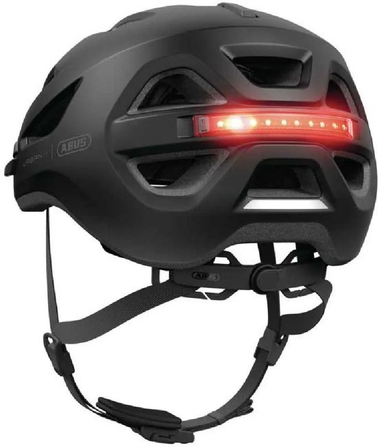 Fietshelm ABUS URBAN-I 4.0 velvet black S - 51-55 cm - zwart - Geschikt voor gebruik op elektrische fietsen - stadsfietsen - 250 g — afbeelding 3