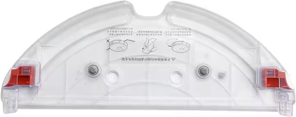 Dweil Houder - Reserve Onderdeel - Robot Reiniging - Snelle Installatie - 310 x 118 mm - Wit