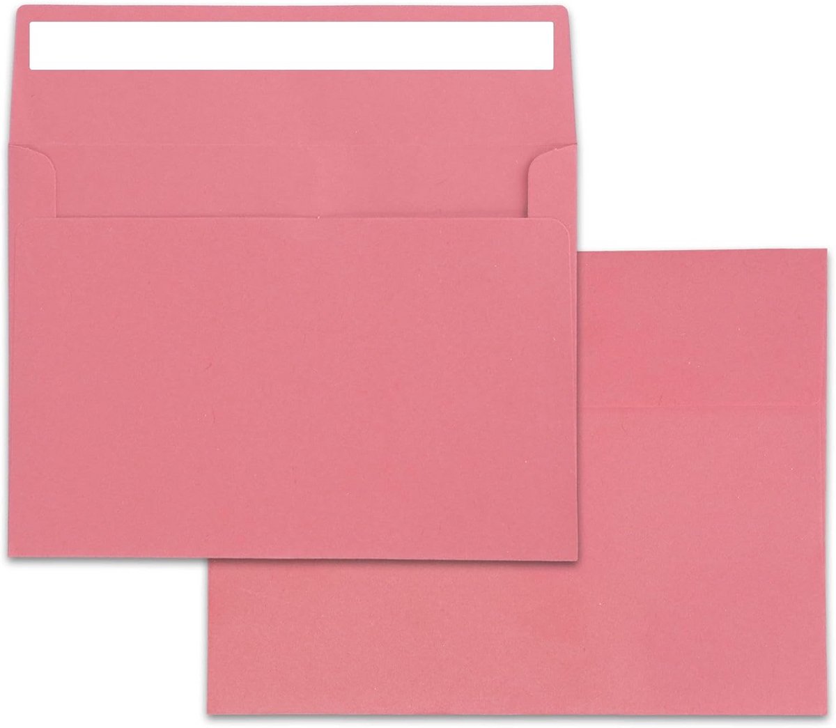 50x Roze Enveloppen A2 (11,4 x 16,2 cm) - Zelfklevend - Ideaal voor Uitnodigingen, Wenskaarten en Foto's