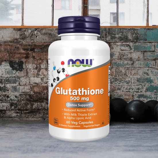 Now Foods Glutathione 500mg - Plantaardige capsules - 60 capsules