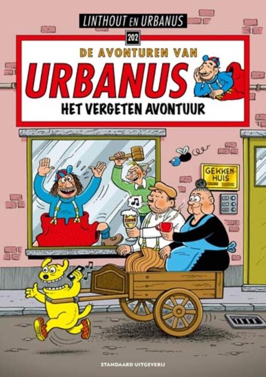 Urbanus 202 - Het vergeten avontuur - cover