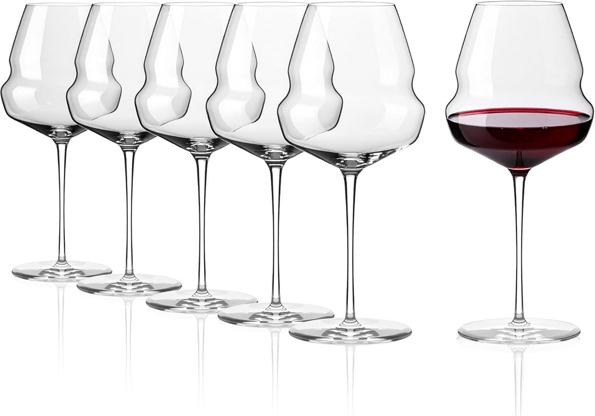 Set van 6 Cocktailglazen 320 ml - Elegant Kristalglas voor Martini & Margarita