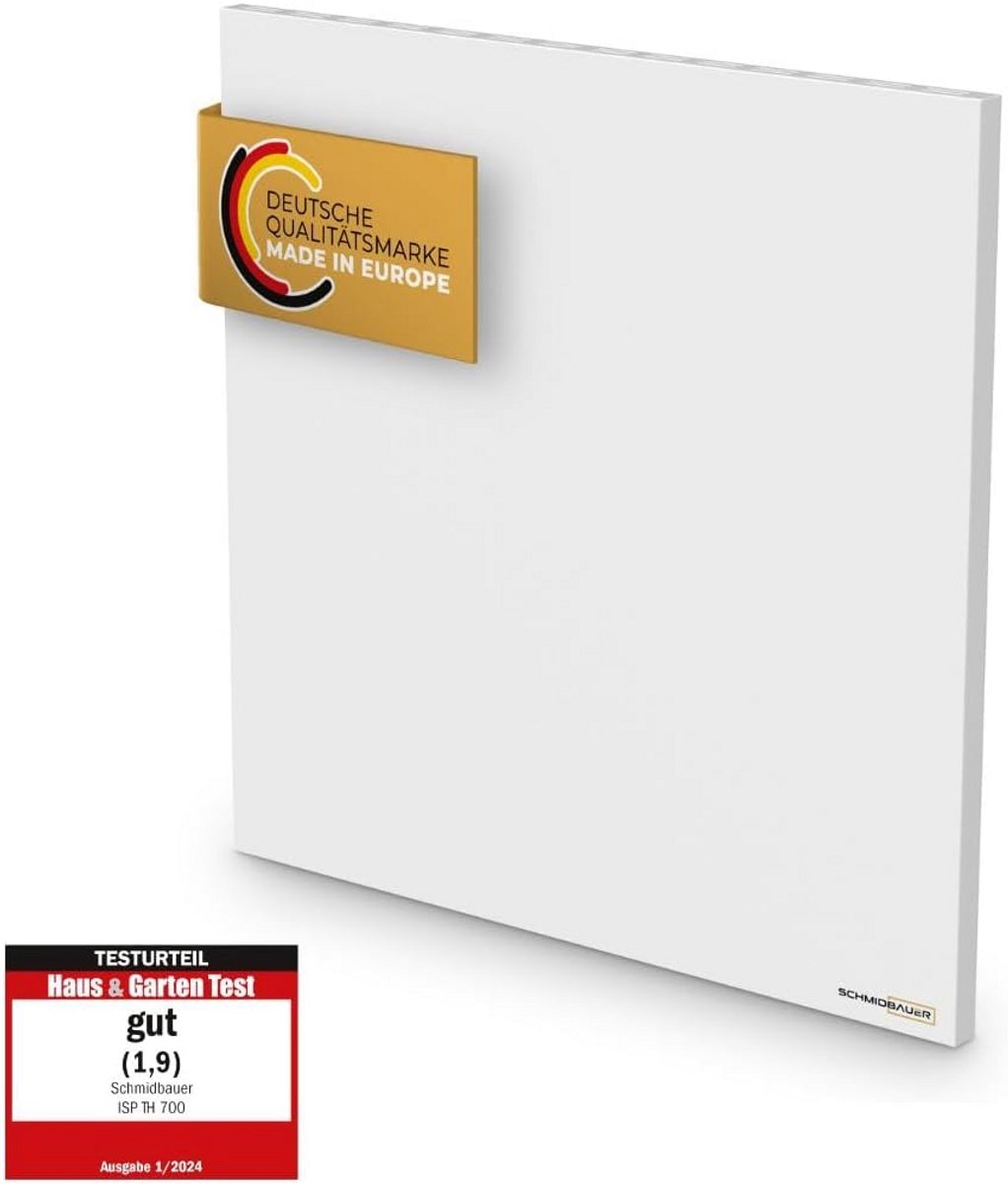 Hybride Paneelverwarming 600 Watt - Infrarood & Convectie met Thermostaat