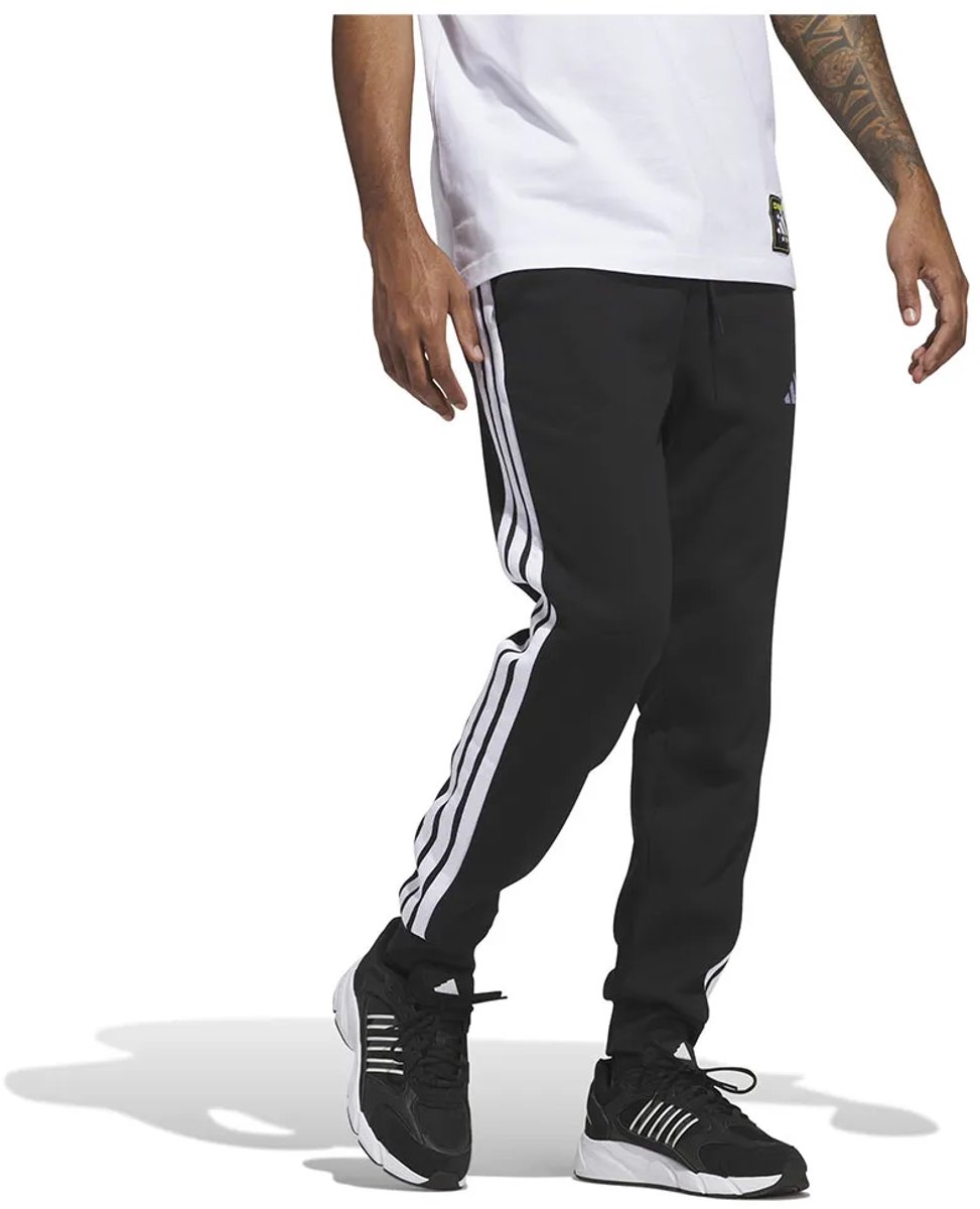 Adidas Essentials 3 Stripes Fleece Joggers 3XL Regular Man Zwart