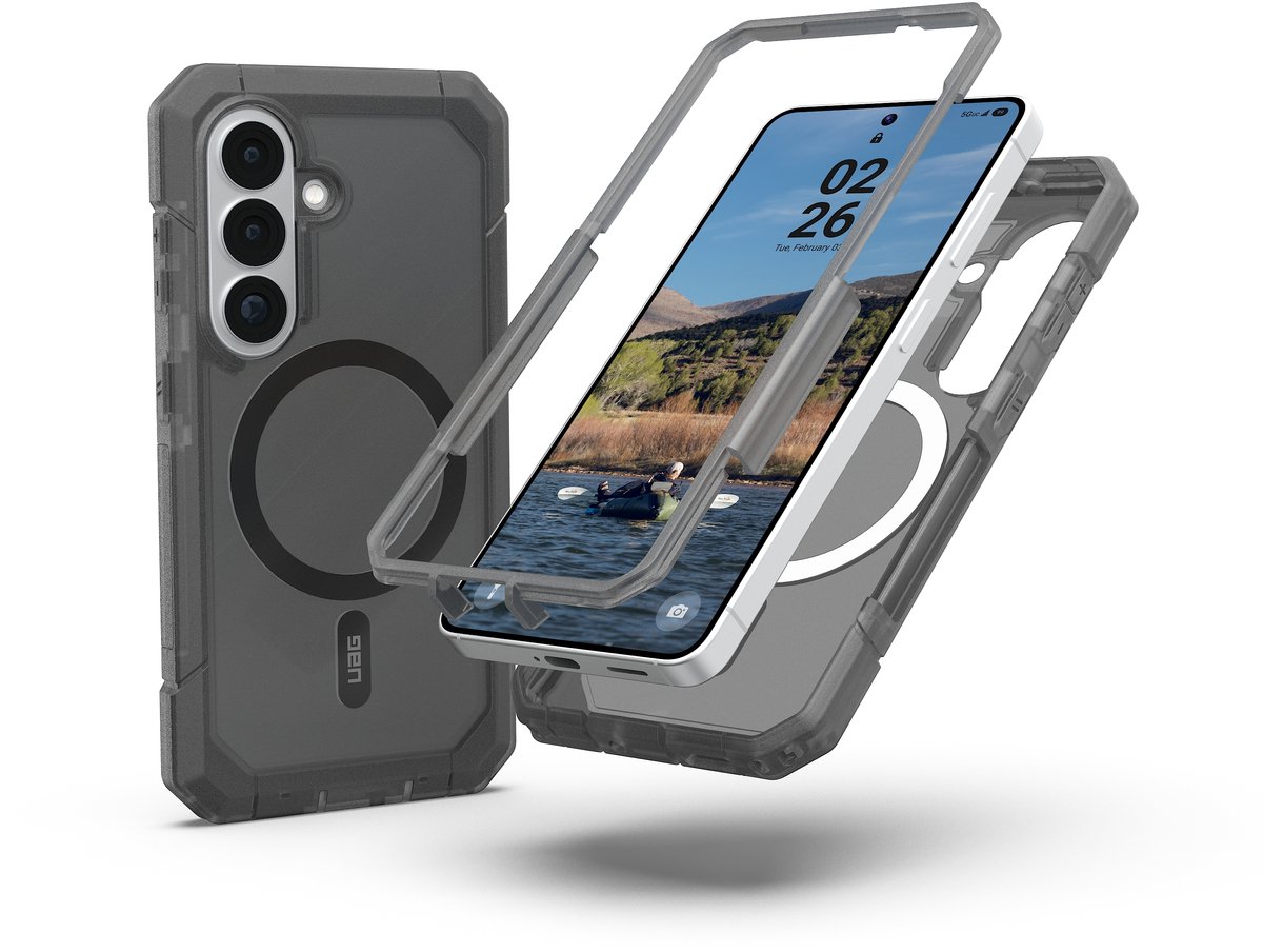 UAG Trooper Backcover met Magneet geschikt voor Samsung Galaxy S26 Plus - Ash