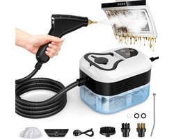 Stoomreiniger - Handstoomreiniger - 1500 W - 1.2L Tank - Voor keuken, badkamer, vloeren, meubels & auto