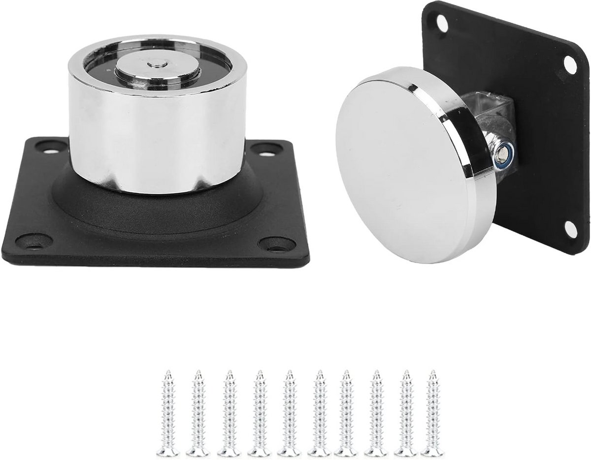 12V-24V elektromagnetische deurhouder met 132,3 pond zuigkracht voor houten en ijzeren deuren