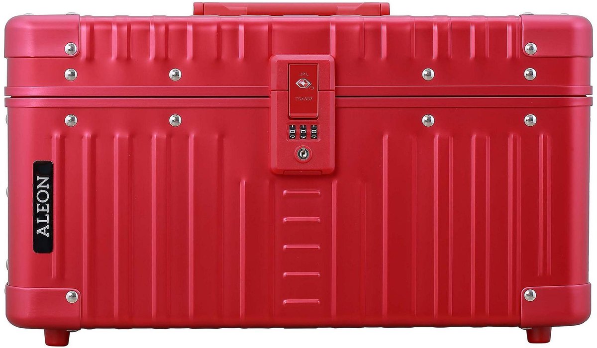 Aleon Classic Beautycase 39 cm - 18 L - Steeksluiting - ruby