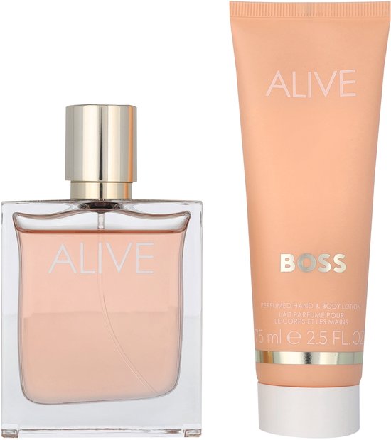 Coffret cadeau Hugo Boss Alive 125 ml - Eau de Parfum + Lotion pour le Corps