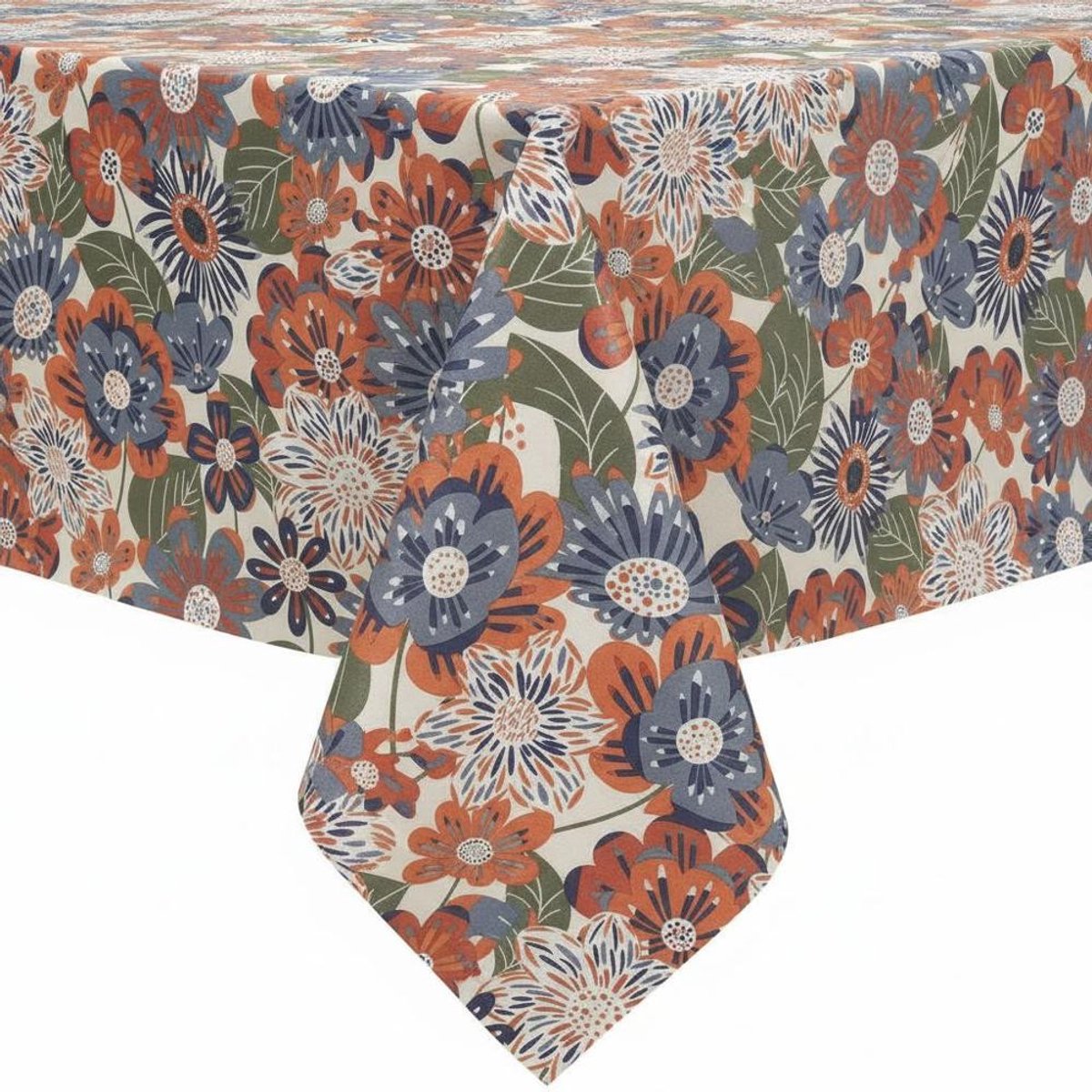 Protecttable - Tafelzeil Bloemenzee 140x210cm - Tafelkleed Afwasbaar - Kunststof