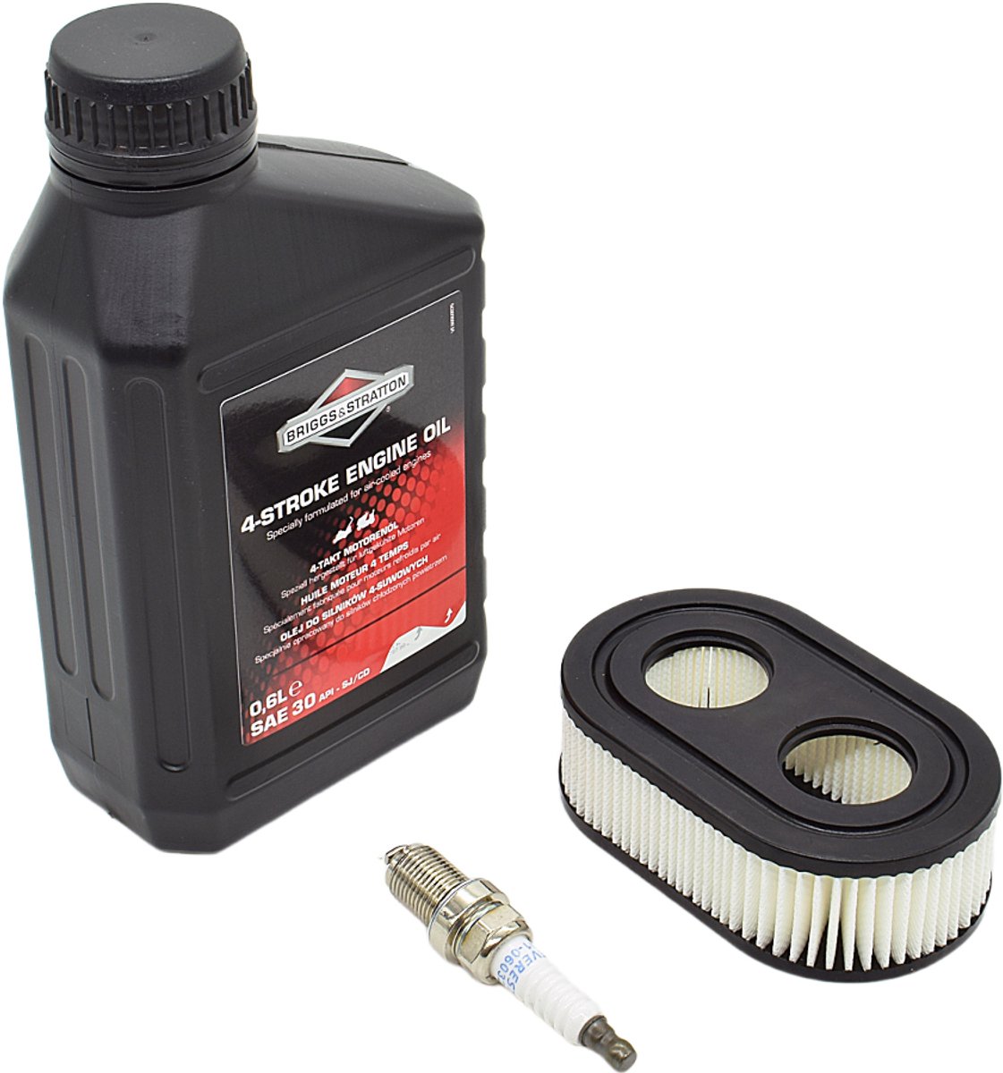Briggs & Stratton 550e Serie - Servicet Kit - SAE30 Olie - Filter - Bougie