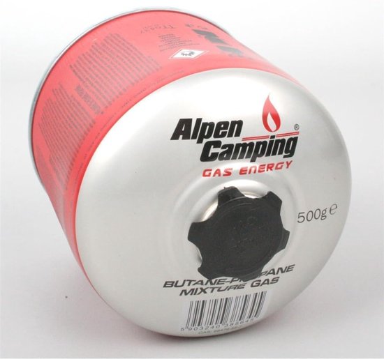 Gaspatronen Set - Butaan Propaan Mix - Kamperen Koken - Veilige Ventielsluiting - 500 gram per stuk — afbeelding 2