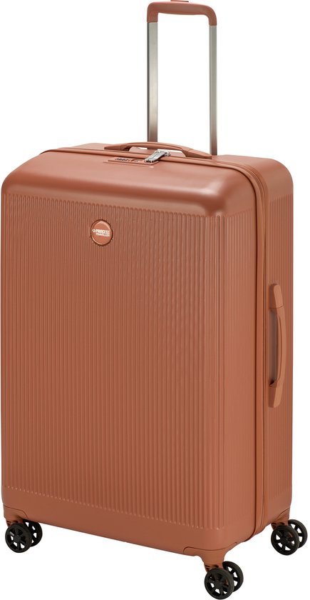 Princess Traveller Oceans – Grote Reiskoffer – Mocha Mousse – TSA-Slot – 98L koffer – 77x52x29 cm – GRS gecertificeerd