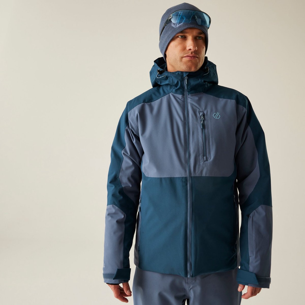 Eagle III waterdichte ademende isolerende ski-jas voor heren Blauw