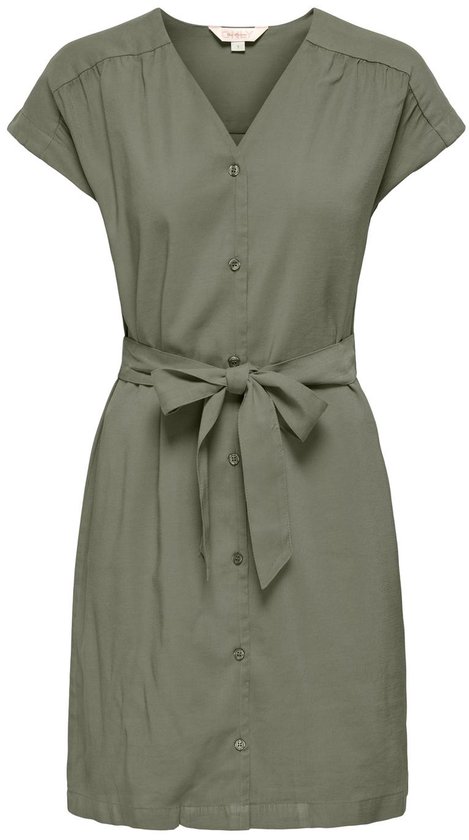 ONLY - ONLARIS LIFE SHORT CAP DRESS WVN CC - Meisjes - Mini jurken