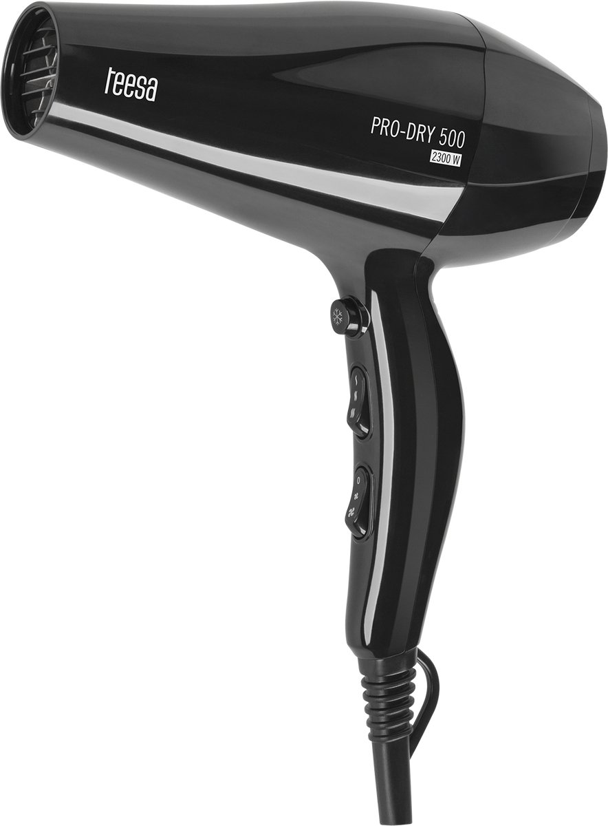 Teesa TSA0511 - Haardroger Pro-dry 500, 2.300 Watt, zwart