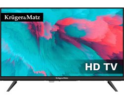 Kruger&Matz - 24" HD Televisie - DVB-T2 - H.265 HEVC