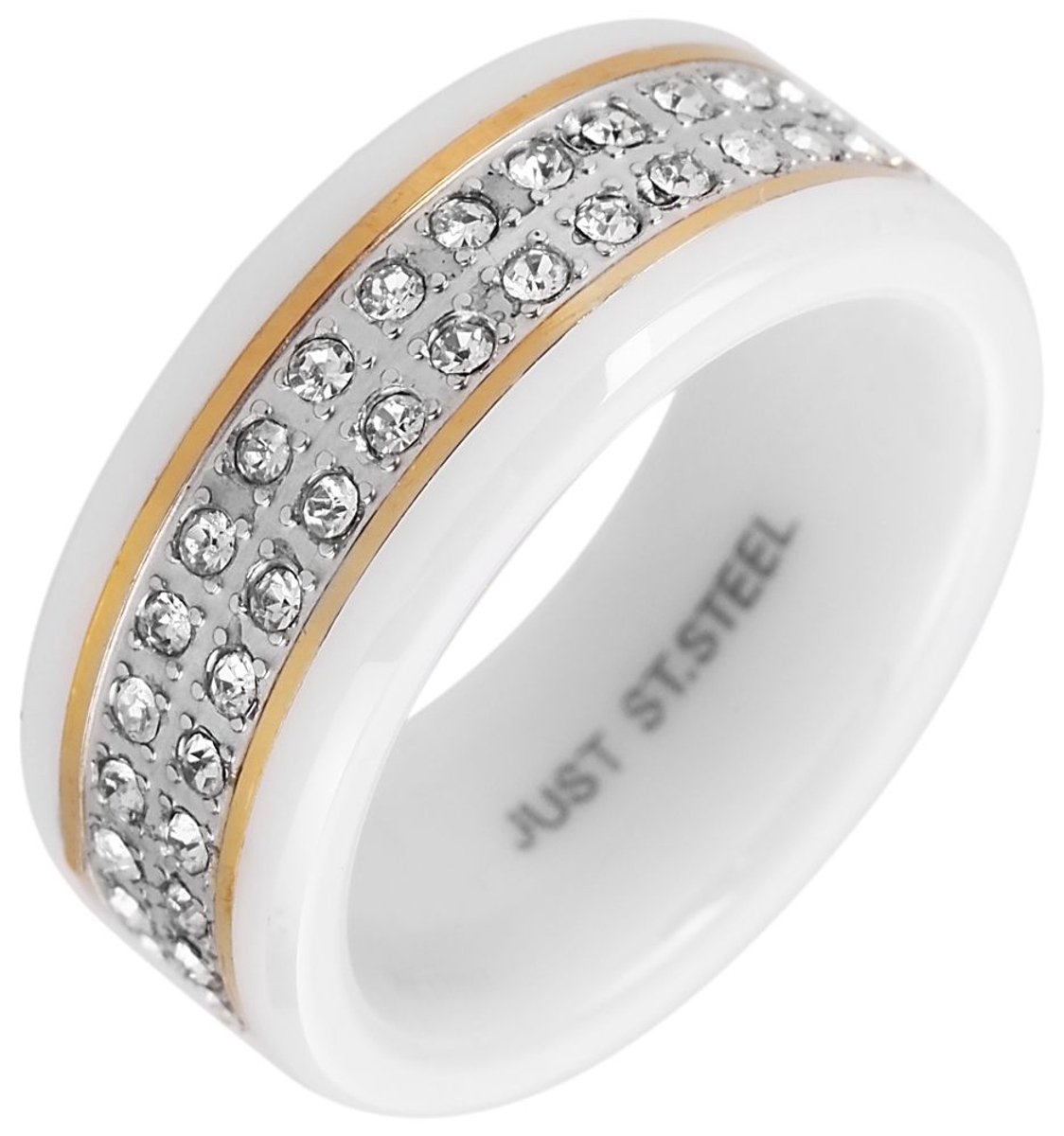 JUST Alleen damesring Peretta Just damesring van keramiek Adviesprijs € 49,95