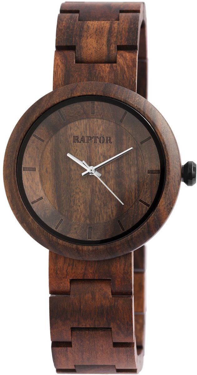 Raptor dameshorloge hout Timm Raptor dameshorloge "Timm" van hout