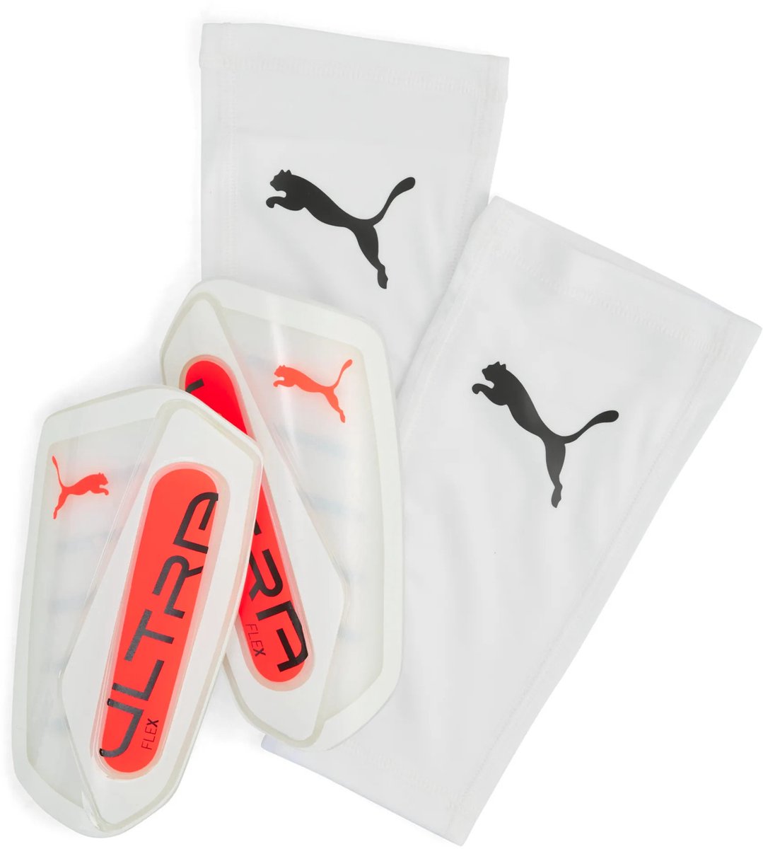 Puma Ultra Flex Sleeve White Glowing Red