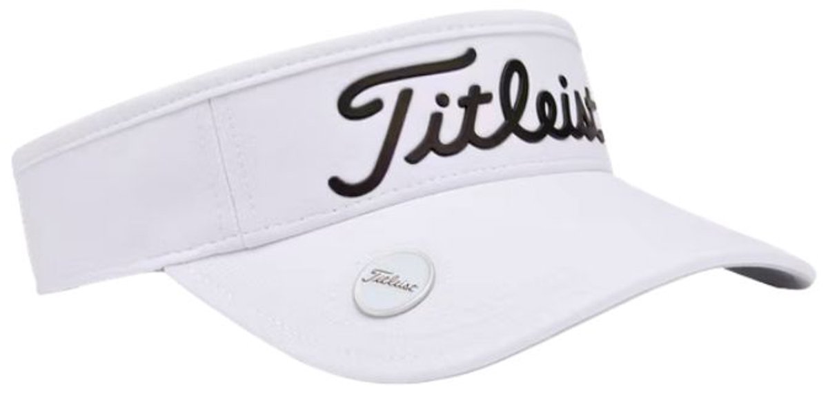 Titleist Players Ball Marker Visor Wit Zwart