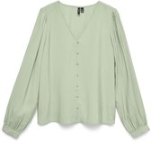 VERO MODA - VMLOUISA LS SHIRT WVN NOOS - Dames - Blouses