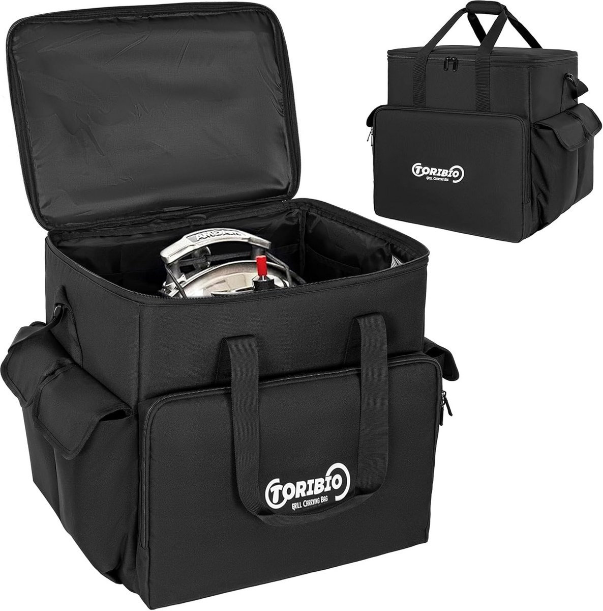 Draagbare Grill Tas voor BBQ en Kamperen - Waterdichte Opbergkoffer