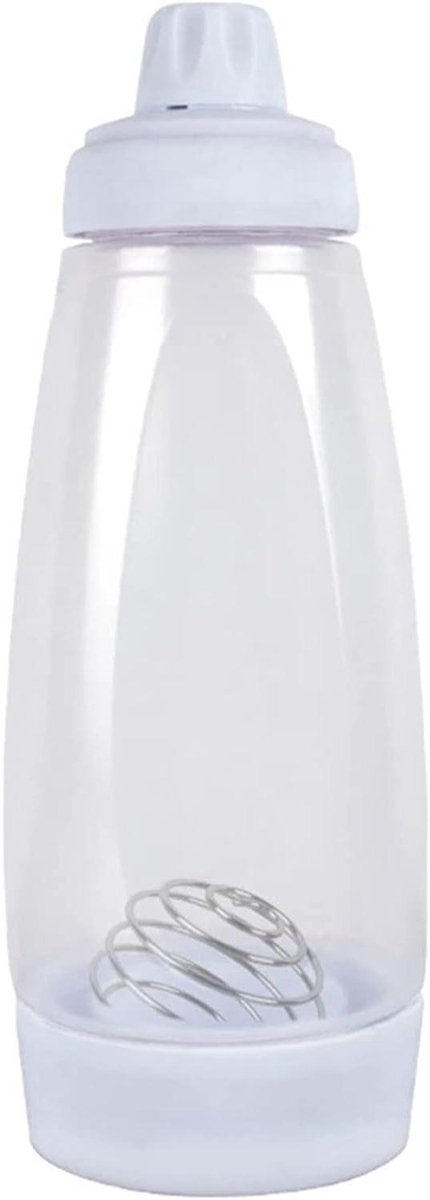 Deegmixer met dispenser en schaalverdeling voor pannenkoeken en muffins