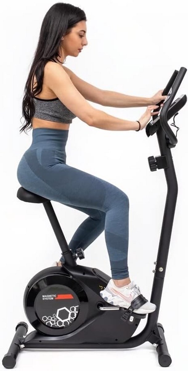 Magnetische Hometrainer met 8 Weerstandsniveaus voor Cardio, Thuisgebruik en Fitness