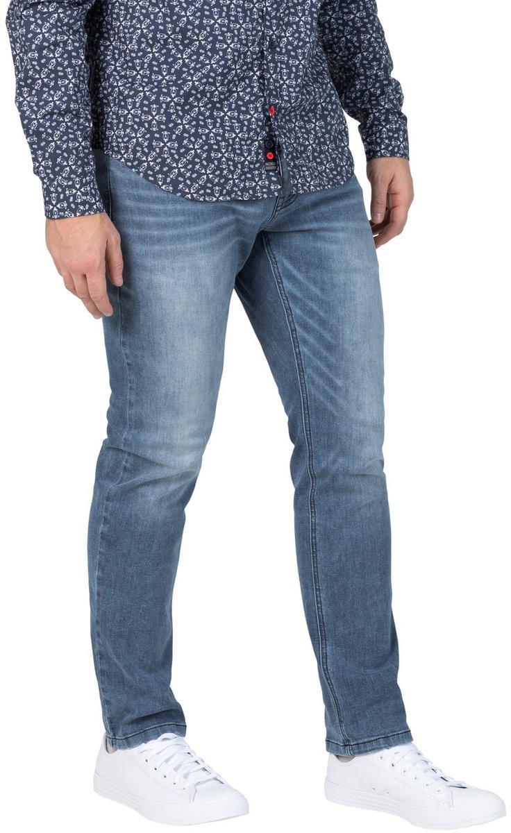 TIMEZONE Heren Jeans Broeken slim Fit Blauw 29W / 30L Volwassenen