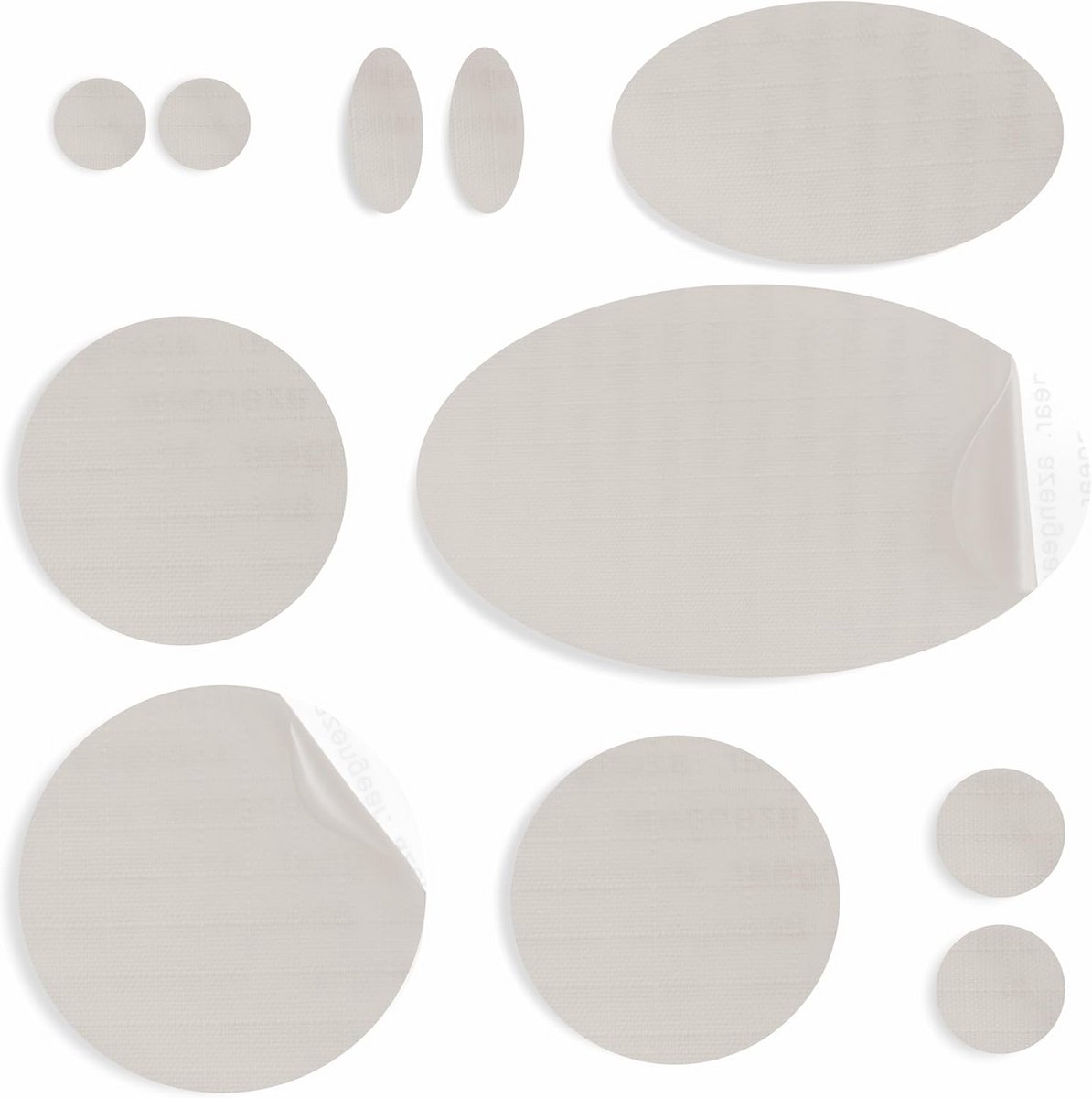 Waterdichte Reparatiestickers voor Kleding en Tenten - Scheurvast Nylon & Polyester Patches (11 stuks)