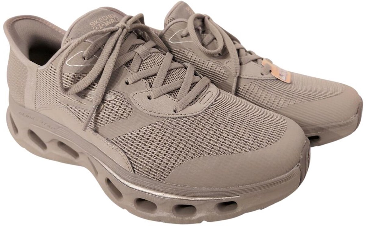 Skechers Instapper Hands-Free Slip-Ins Go Walk Glide-Step 2.0 125115/TPE Taupe Machine Washable