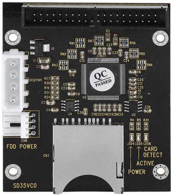 SD-naar-IDE-adapter – SD-geheugenkaart Naar 40-pins Mannelijke IDE, Opstartbaar, Compatibel Met DOS, Linux, Windows (voor Oude Pc’s) 3 miniatura