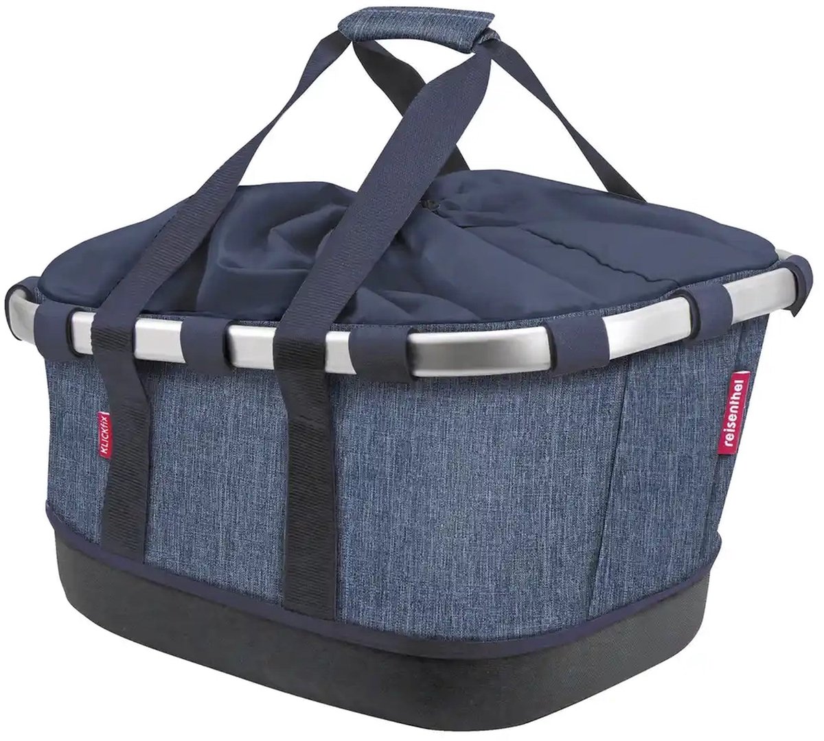 KLICKfix reisenthel Bikebasket 15 - Stuurmand 35 cm (raffia blue)
