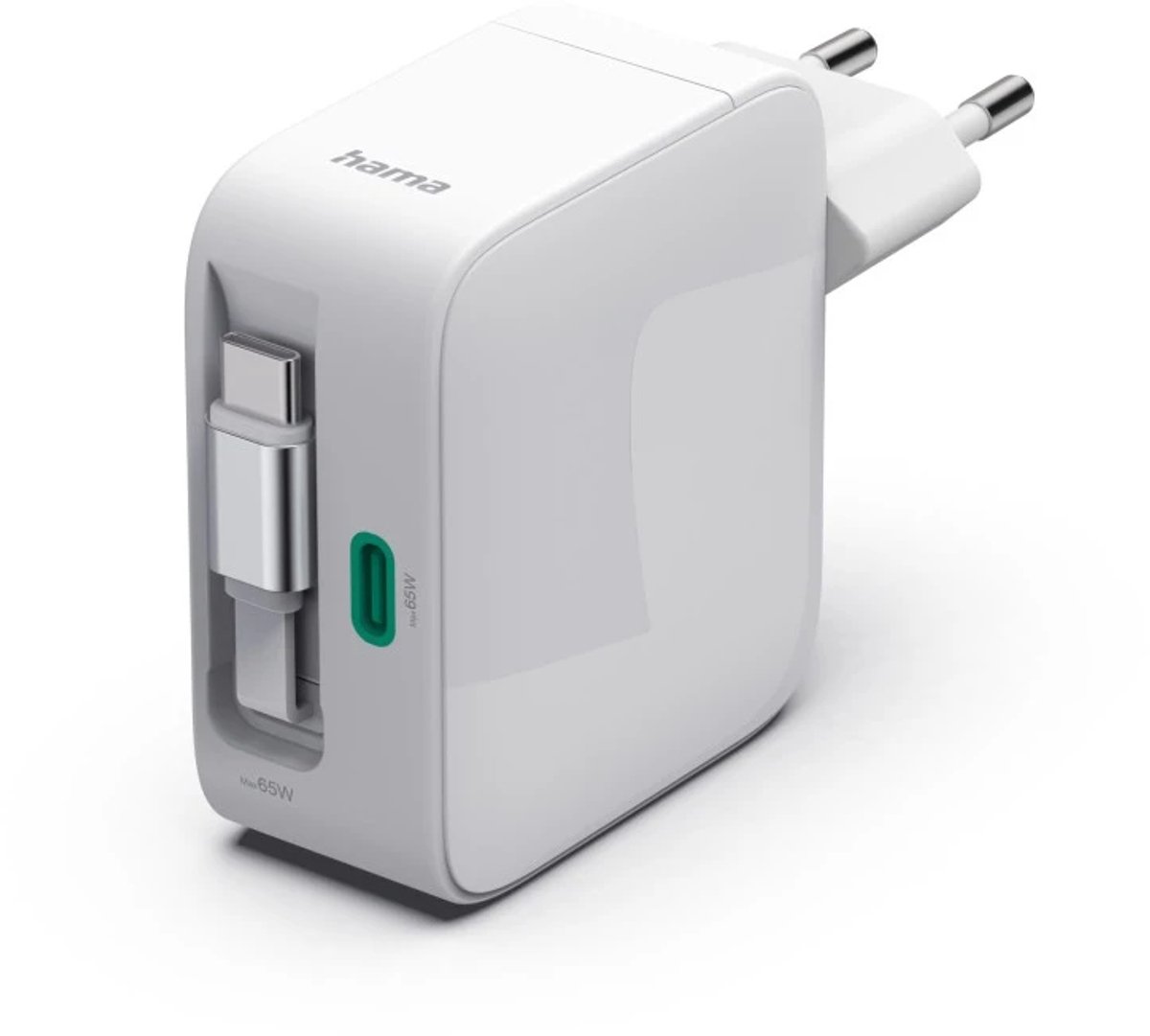 Hama 00200025 oplader voor mobiele apparatuur Universeel Wit AC Snel opladen Binnen