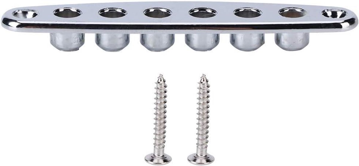 Adereindhulzen basgitaar zinklegering plaatmontage accessoires (zilver)