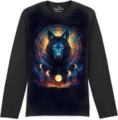 Dreamcatcher Wolf The Coloured House Longsleeve T-shirt 3XL
