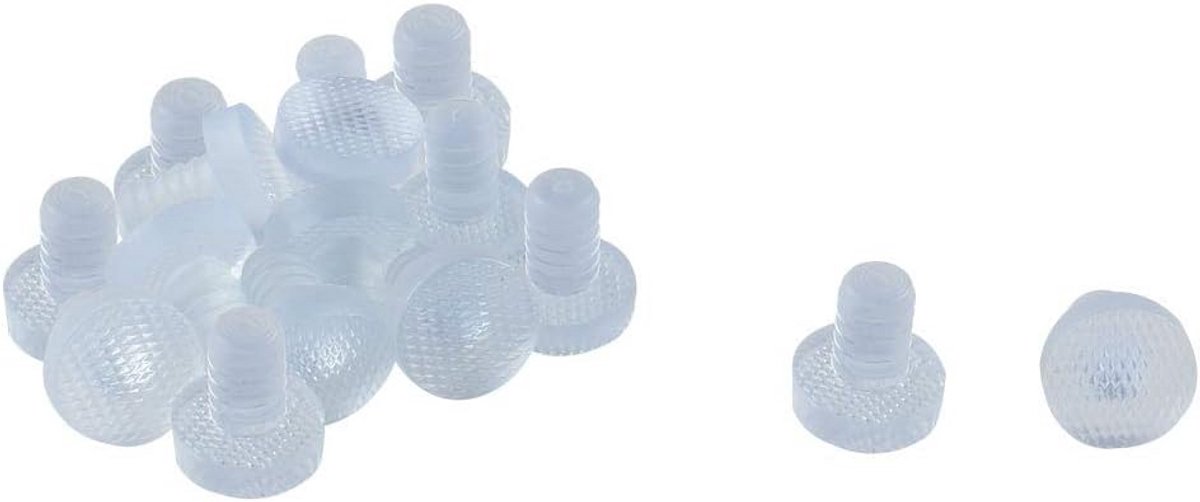 16x Transparante Stootbumpers voor Meubels, Tafels en Kasten - Antislip & Krasvrij