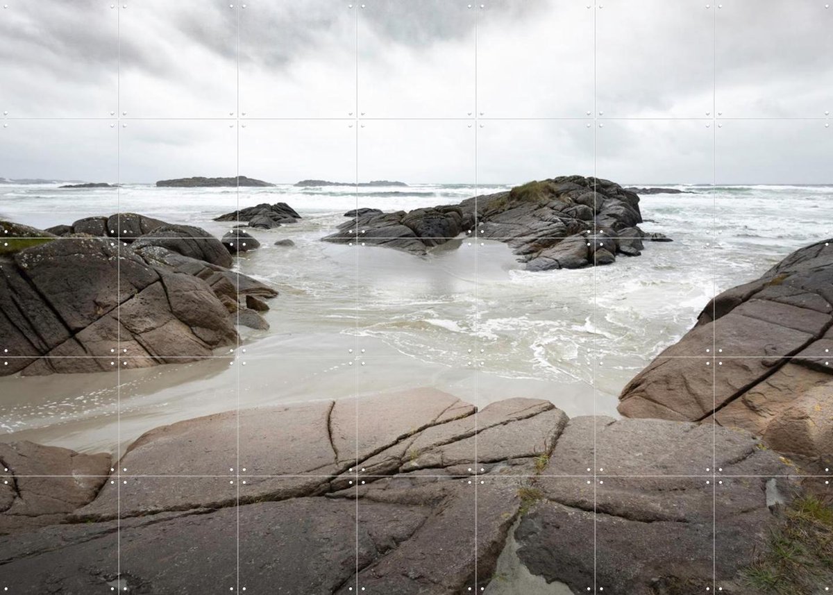 IXXI Seascape Silence, Claire Droppert - 140 x 100 cm - Gratis ophangtool - Grote wanddecoratie en posters - Fotografie, Naturalisme, Realisme
