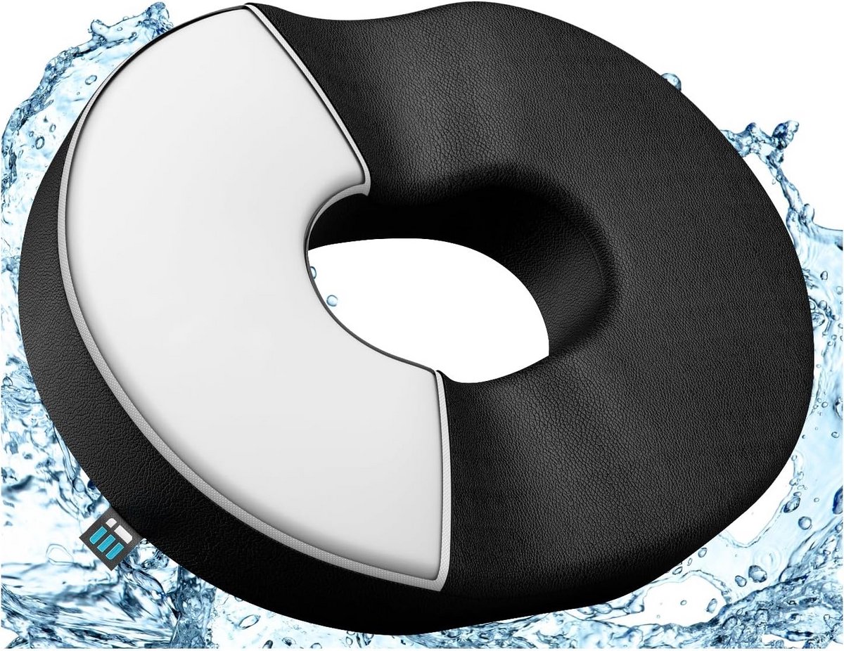 Comfortabel Zitkussen voor Stuitpijn, Aambeien en Ischias - Ergonomisch Donut Kussen met Wasbare Hoes