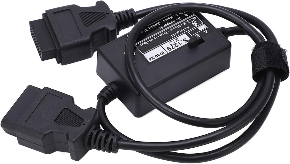 OBD2 Verloopkabel S.1279 voor Citroën & Peugeot Minibus - Naadloze Gegevensoverdracht