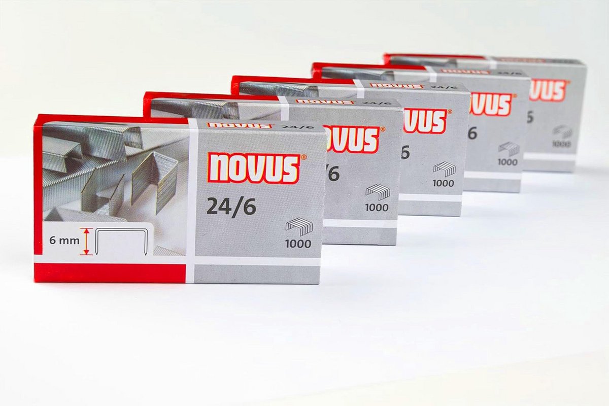 Nietjes 24/6 - 5000 Stuks Verzinkt - Geschikt voor 25 Vellen Papier
