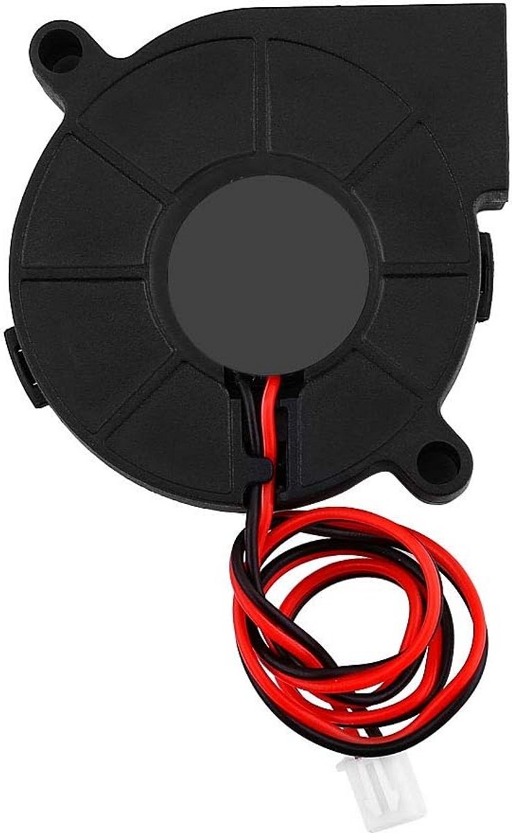 Krachtige 50mm Turbofan Koelset voor 3D-printers (12V/24V)