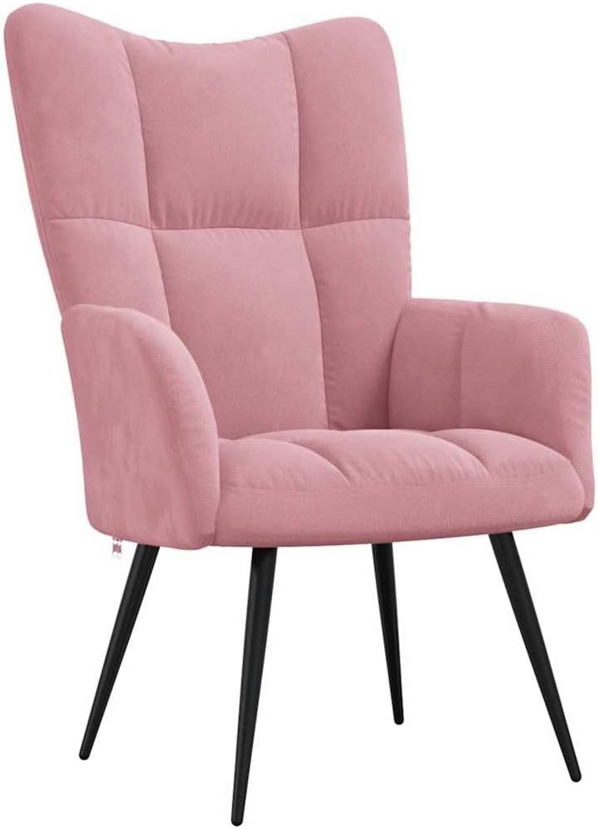 Luxe Relaxfauteuil met Voetenbankje Fluweel - Diverse Kleuren